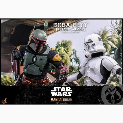 Star Wars: The Mandalorian figurine 1/6 Boba Fett Repaint Armor Special Edition 30 cm - Image 7
