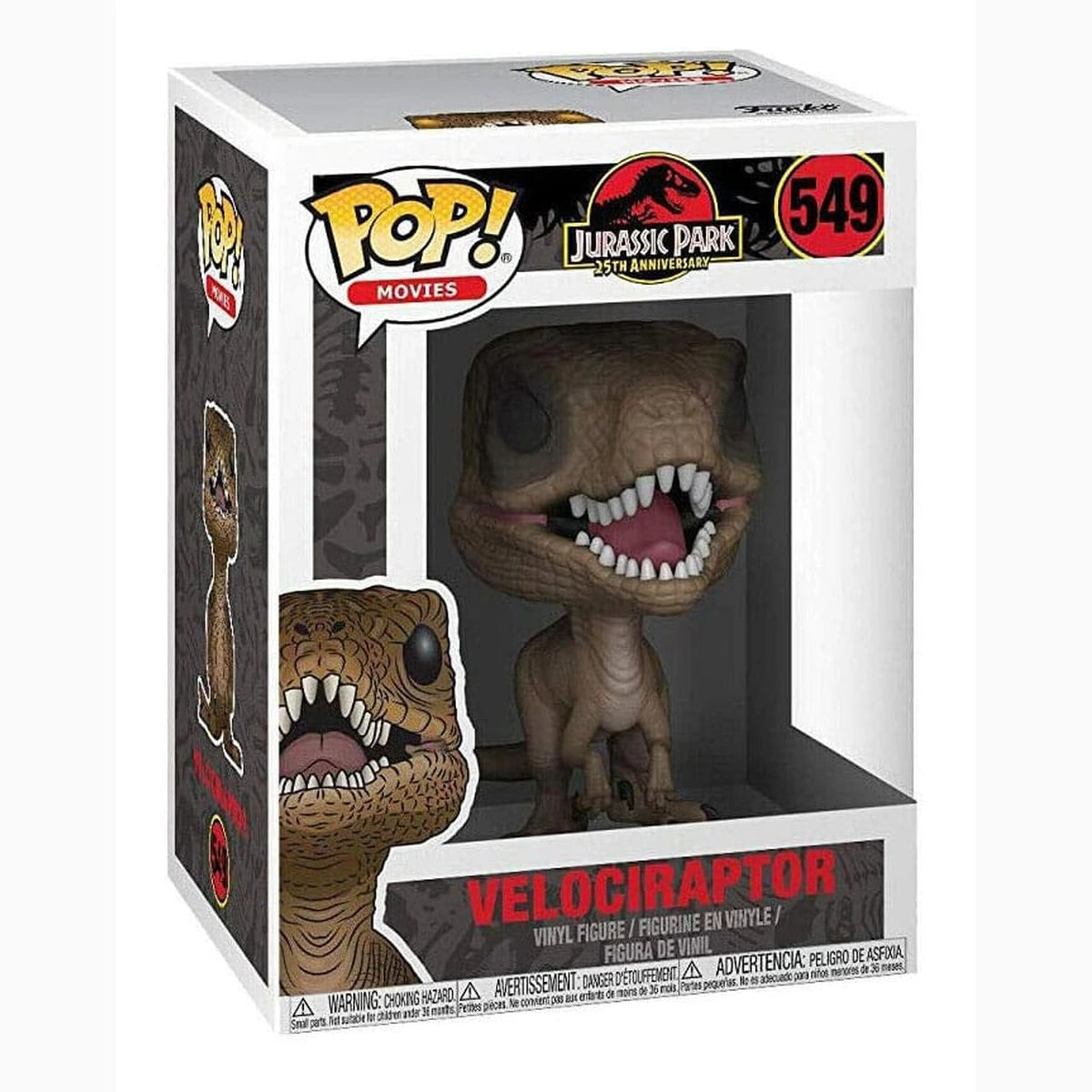 Jurassic Park POP! Movies Vinyl figurine Velociraptor 9 cm - Image 4