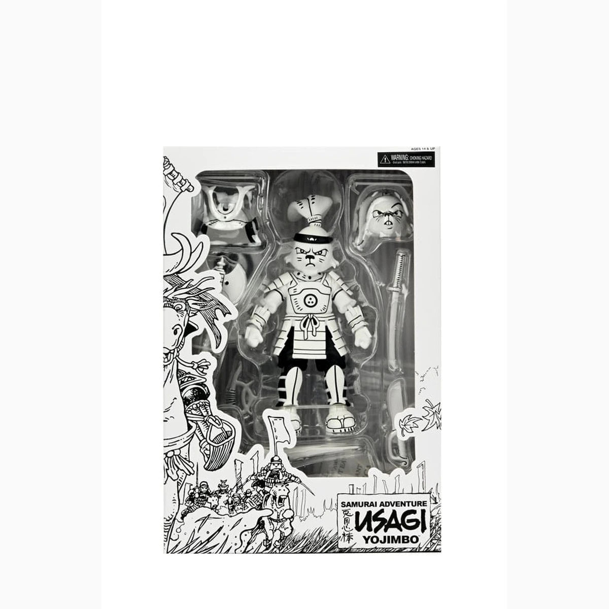 Usagi Yojimbo figurine Samurai Usagi Yojimbo (Black & White) 18 cm - Image 2