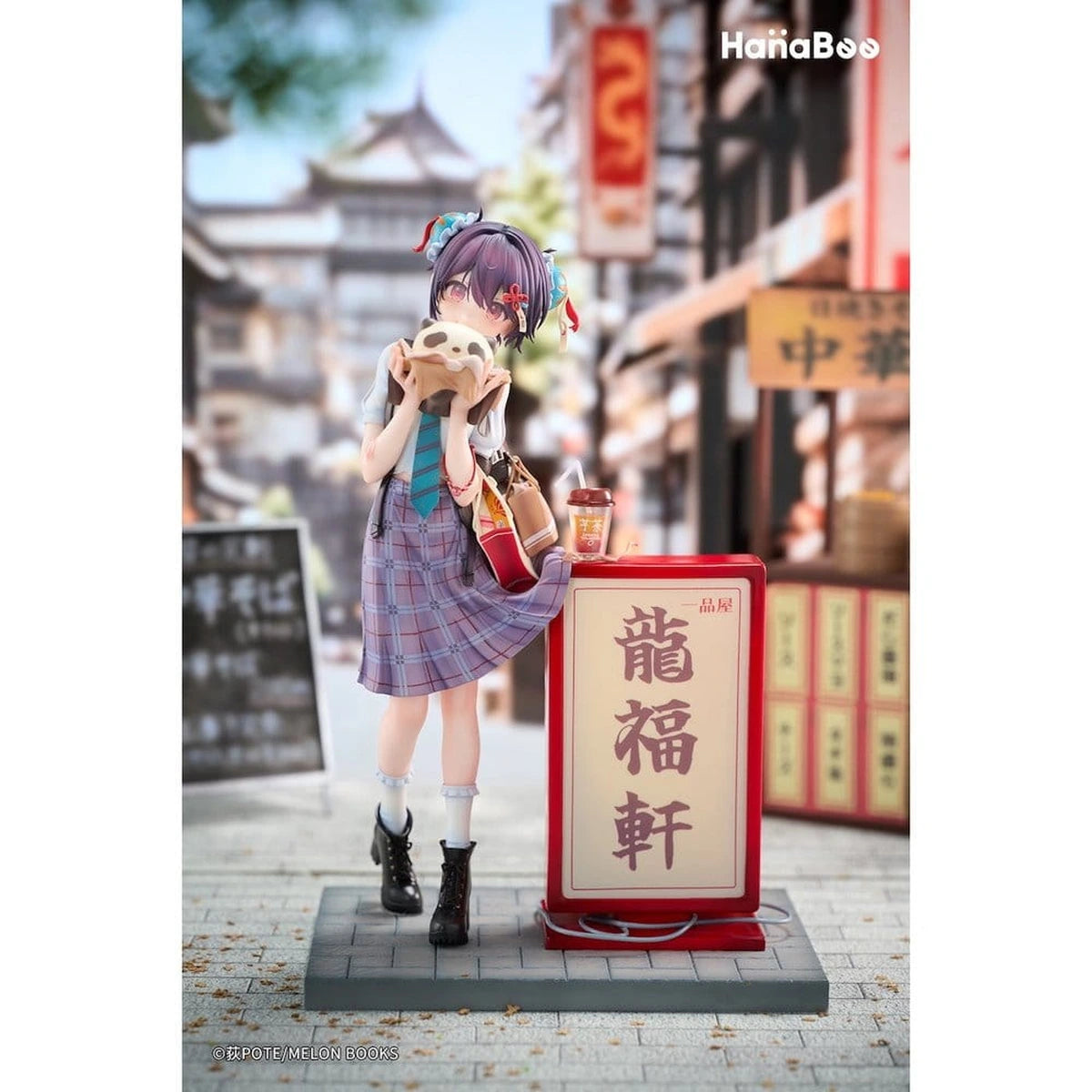 Original Character figurine PVC 1/6 Panda Nikuman-chan Deluxe Edition 26 cm - Image 2