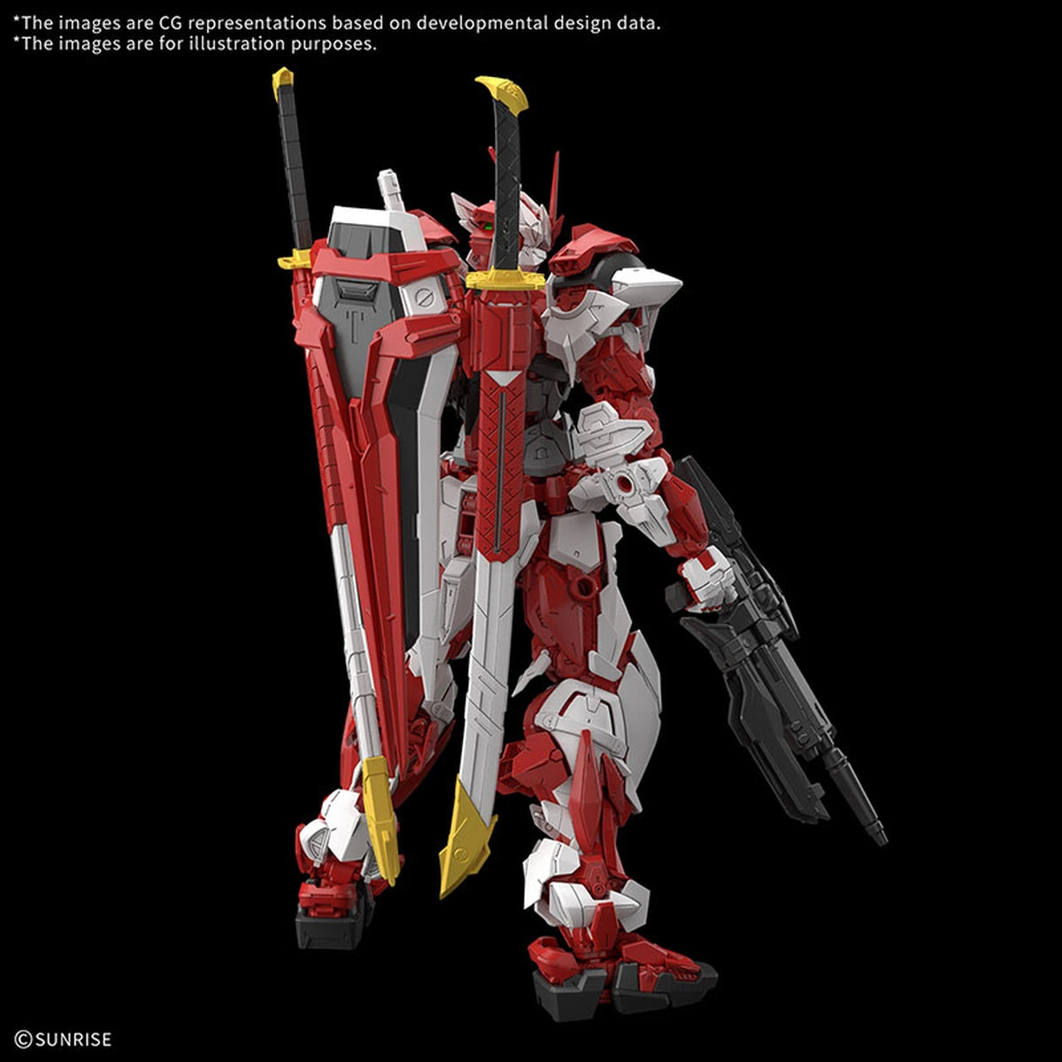 Gundam Gunpla MG 1/100 Gundam Liberty Astray Red Frame - Image 3