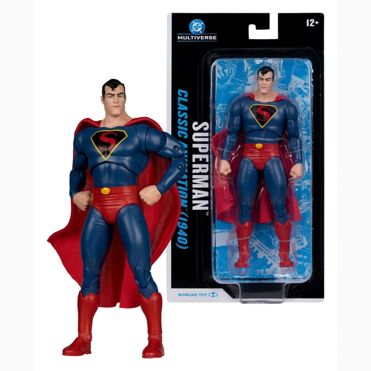 DC Multiverse figurine Superman (Classic Animation 1940) 19 cm - Image 3