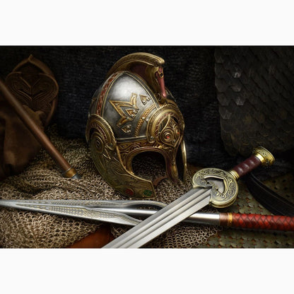 Le Seigneur des Anneaux réplique 1/1 casque Théoden - Image 3