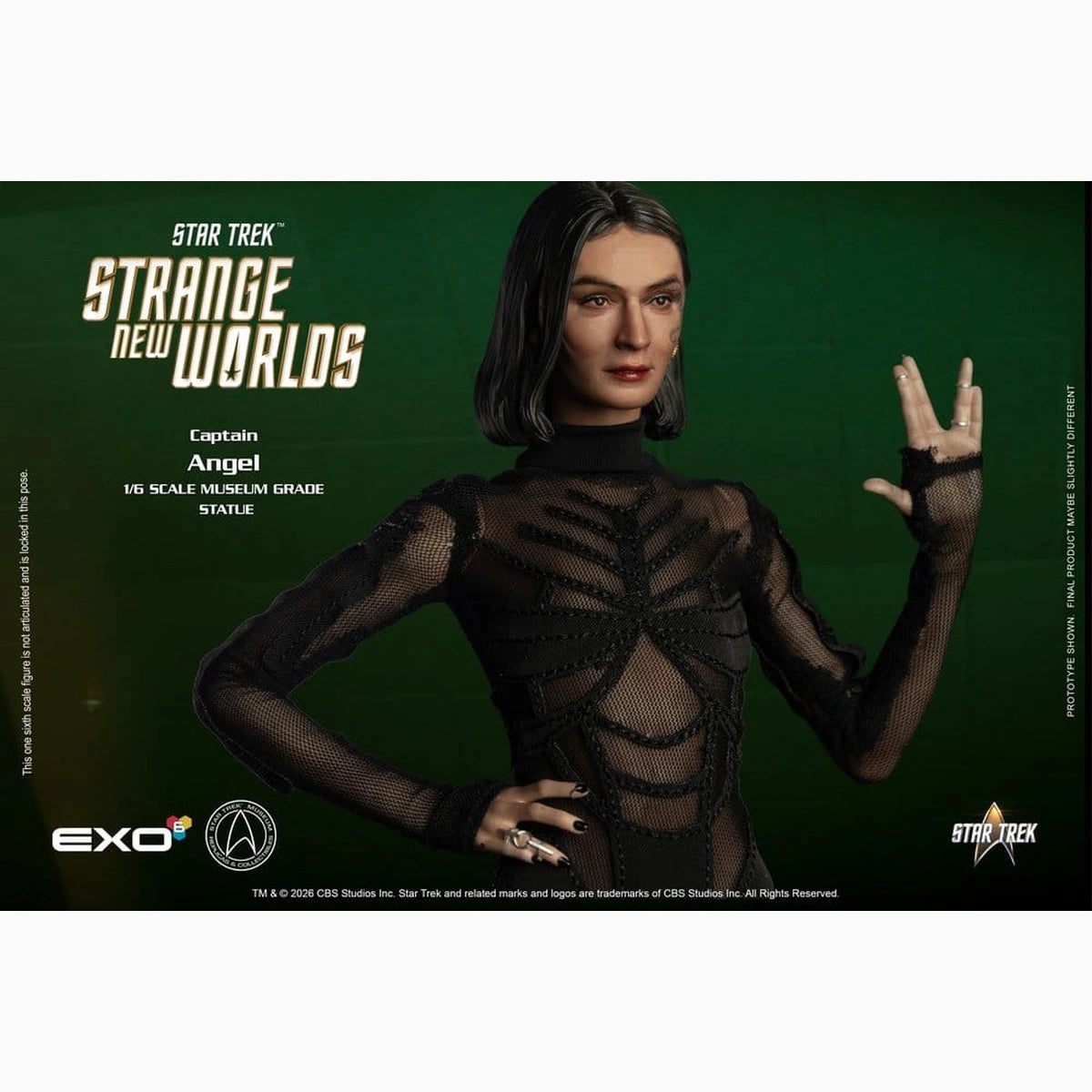 Star Trek: Strange New Worlds figurine Mixed Media 1/6 Captain Angel 28 cm - Image 7