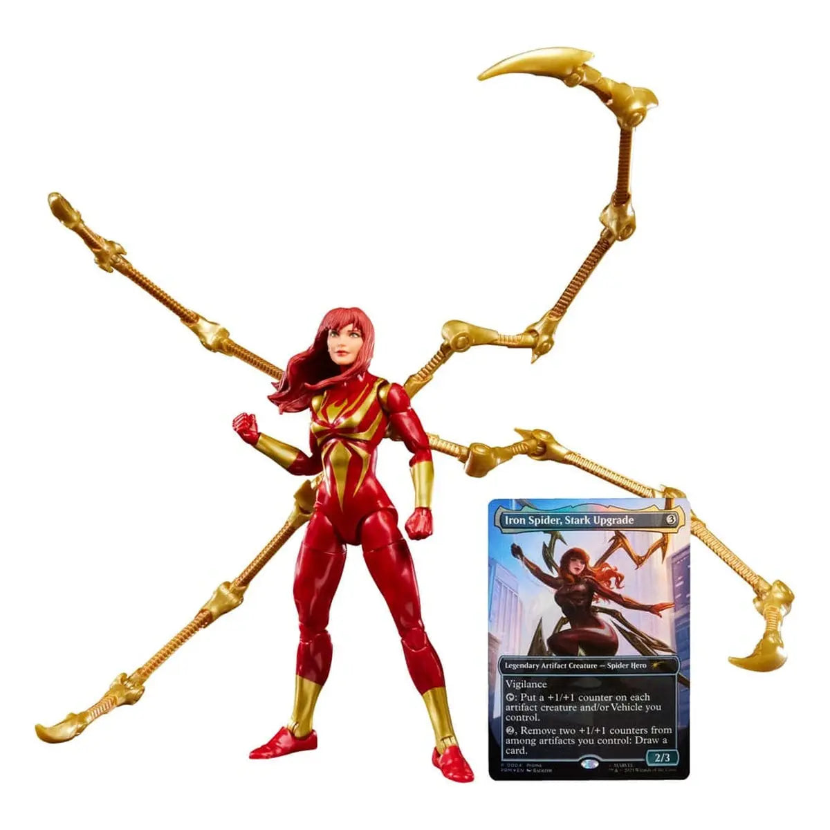 Marvel Legends Magic: The Gathering figurine Mary Jane Watson (Iron Spider) (avec carte premium exclusive) 15 cm - Image 3