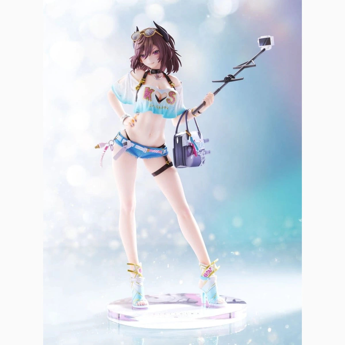Azur Lane figurine PVC 1/7 Kirishima Bravely Summer TF edition 28 cm - Image 1