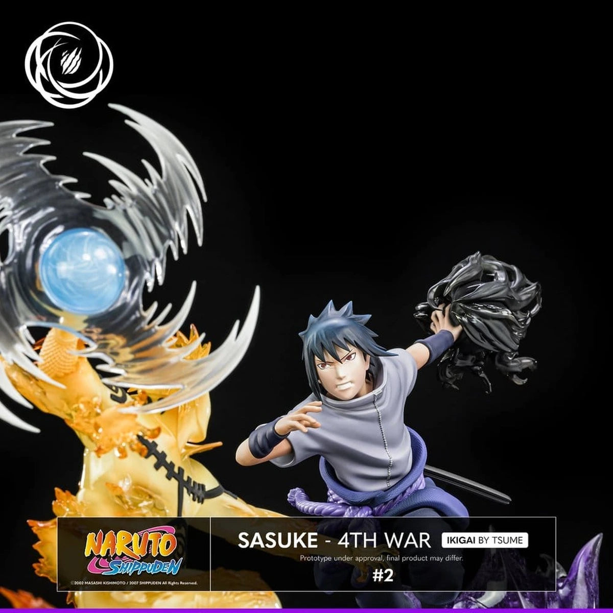 Naruto figurine 1/6 IKIGAI Sasuke Fourth Great Ninja War - Image 4