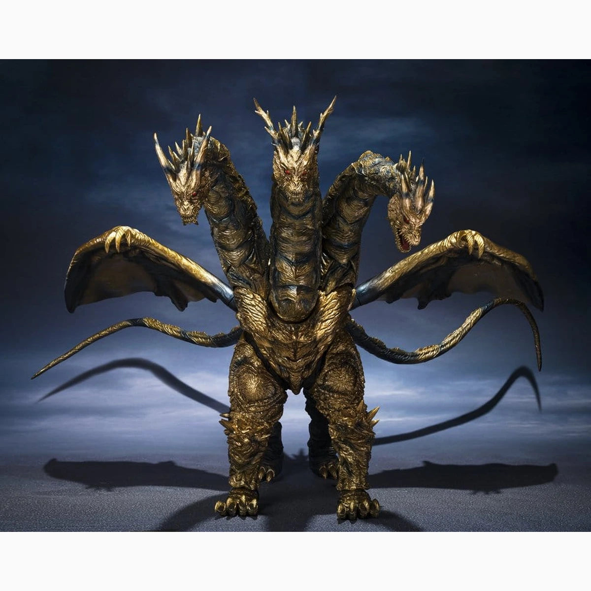 Godzilla figurine S.H.MonsterArts Kaizer Ghidorah 25 cm - Image 1
