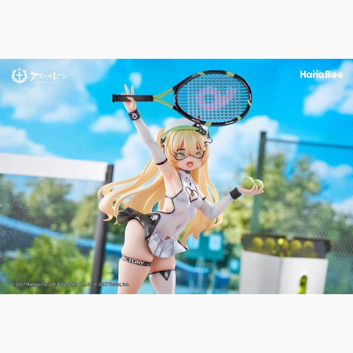 Azur Lane figurine PVC 1/6 Bache: Showy Sports Star Deluxe Edition 27 cm - Image 5