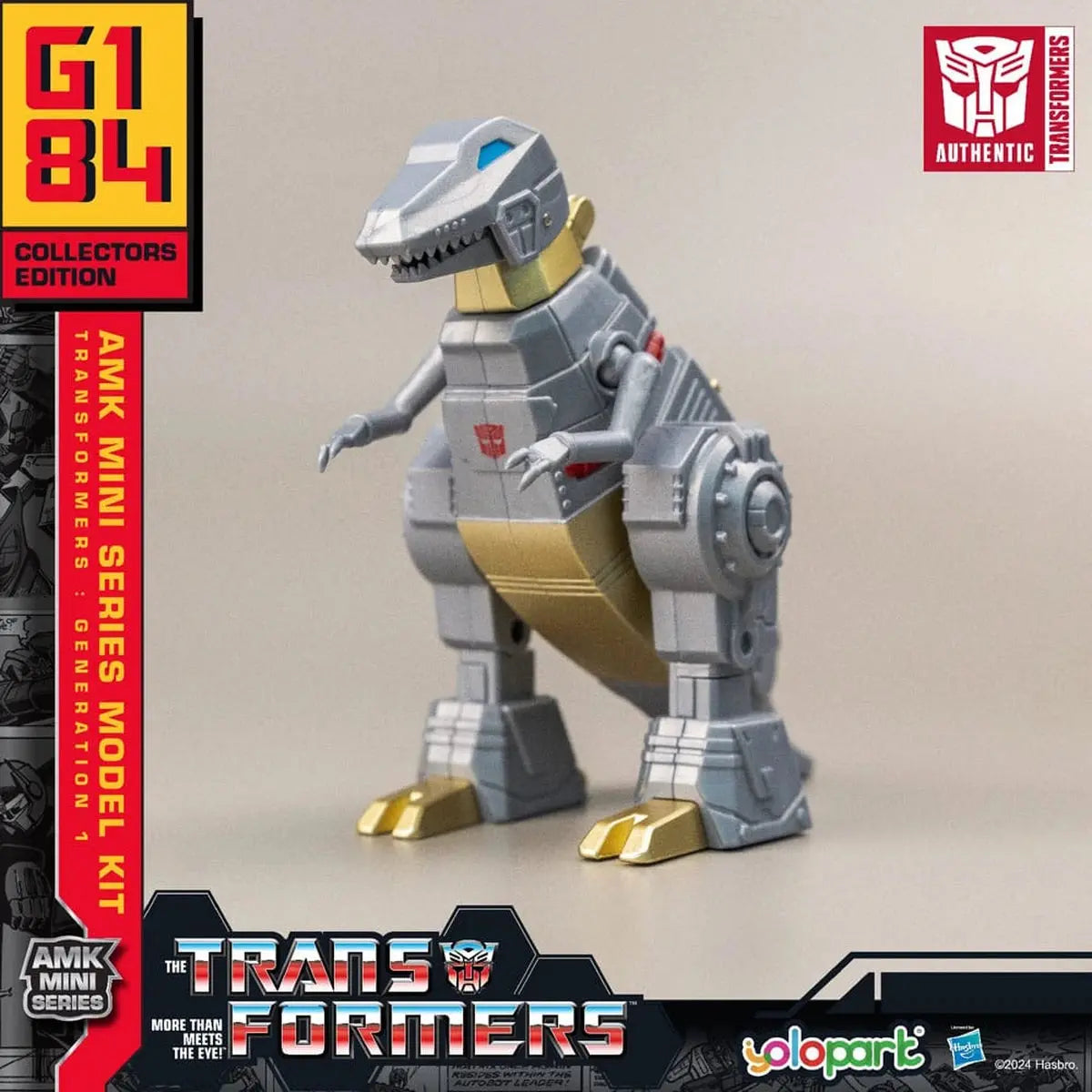 Transformers: Generation One figurine Plastic Model Kit AMK Mini Series Grimlock 10 cm - Image 5