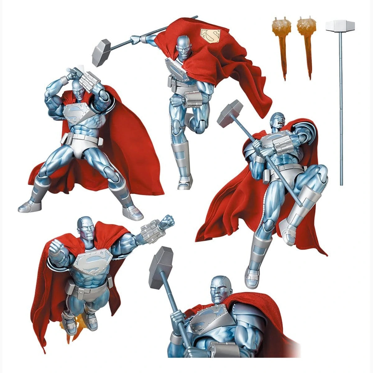 Return of Superman figurine MAFEX Steel 17 cm (re-run) - Image 4
