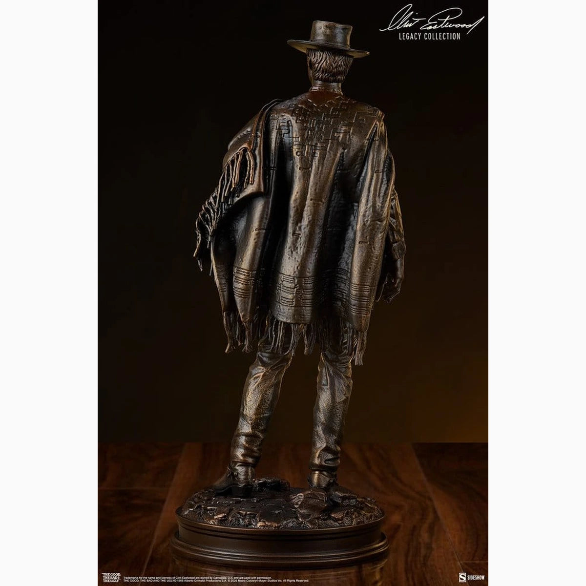 Le Bon, la Brute et le Truand statuette The Man with No Name (Faux Bronze) 39 cm - Image 6
