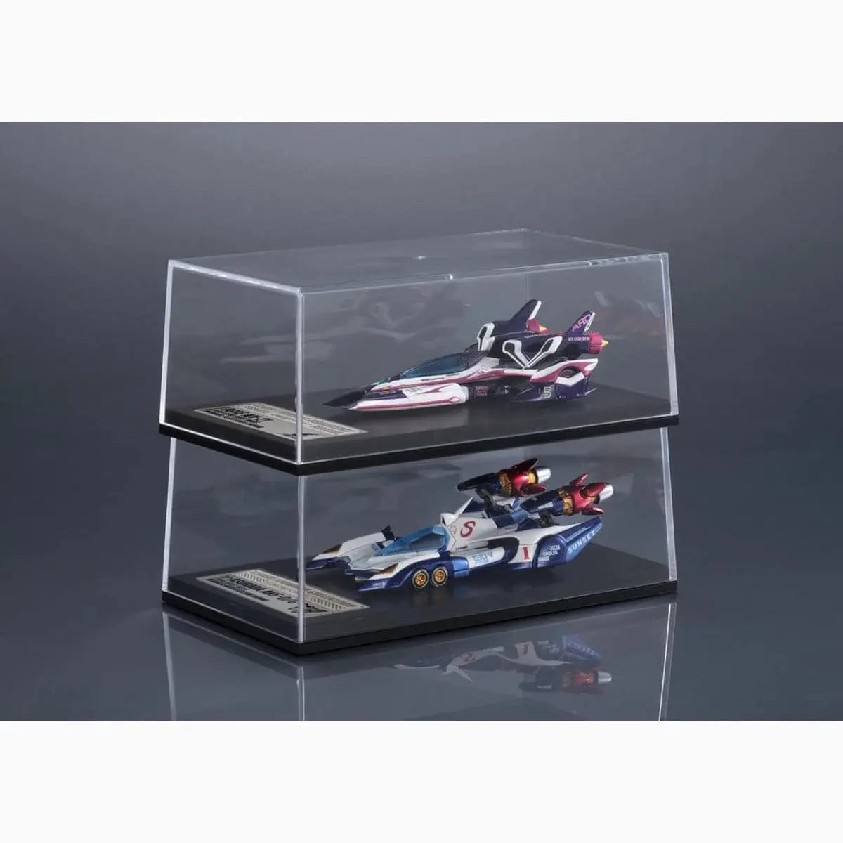 Future GPX Cyber pack 2 Formula véhicules vAsurada AKF-0/G spiral boost mode & OGRE AN-21 super Aero boost mode Set Heritage Edition 9 cm - Image 3