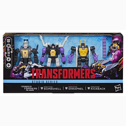 Les Transformers : le film Studio Series Deluxe Class pack 3 figurines Insecticon Bombshell, Shrapnel & Kickback 14 cm - Image 6