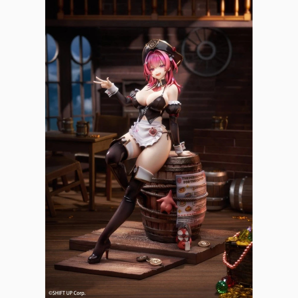 Goddess of Victory: Nikke statuette PVC 1/4 Mast: Romantic Maid Deluxe Edtition 42 cm - Image 4