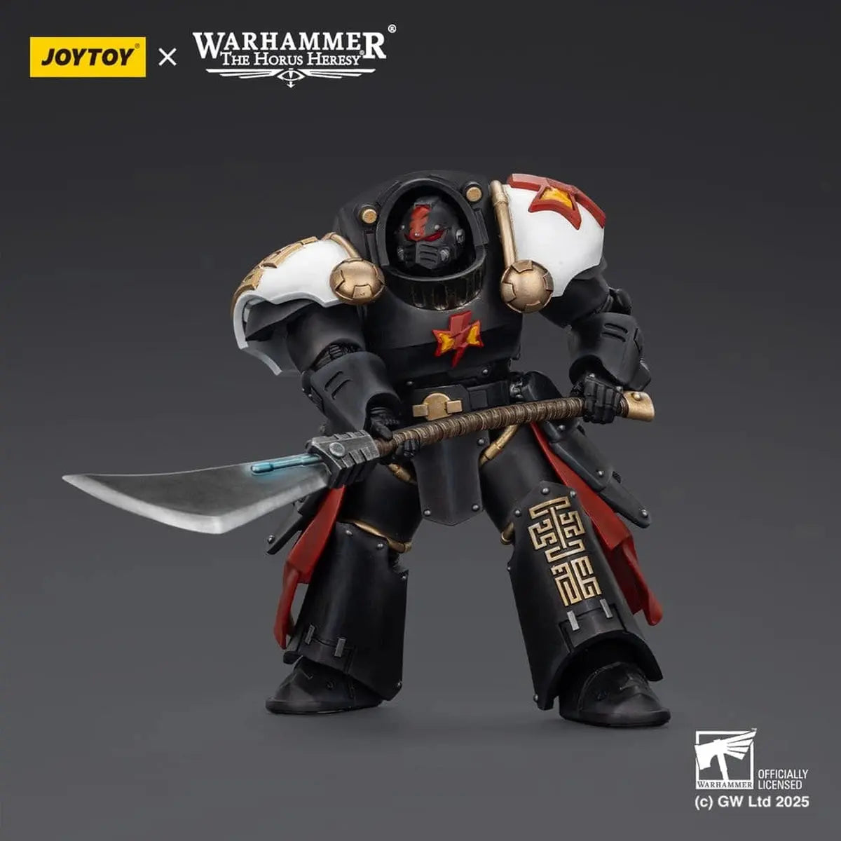 Warhammer The Horus Heresy figurine White Scars Ebon Keshig Terminator 2 with Power Glaive 13 cm - Image 6