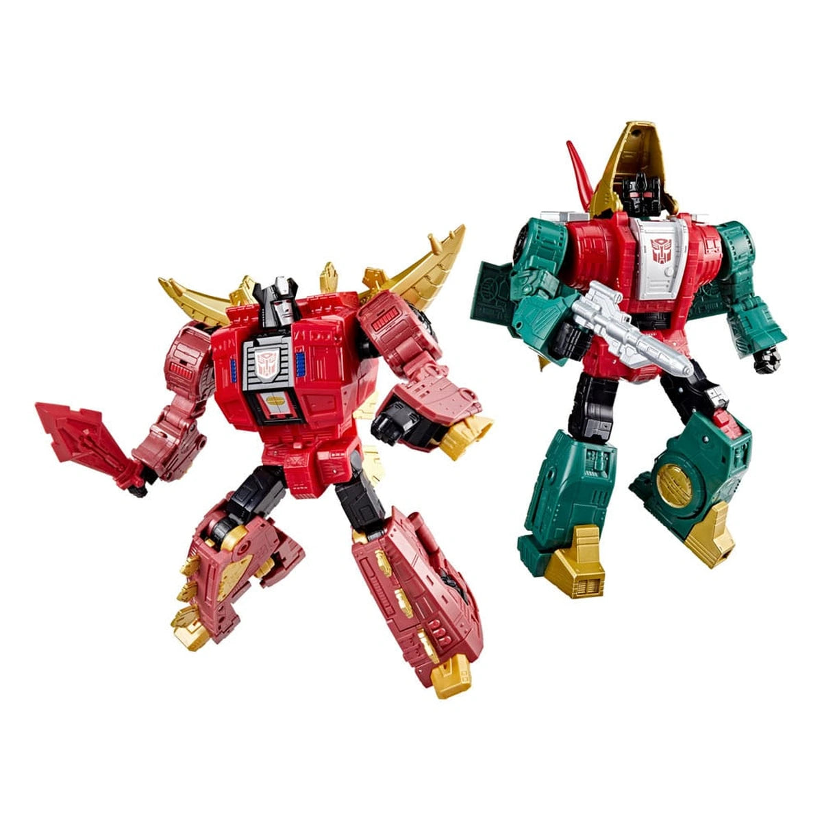 Transformers Age of the Primes Leader Class figurines G2 Universe Dinobots Snarl & Slug 19 cm - Image 1