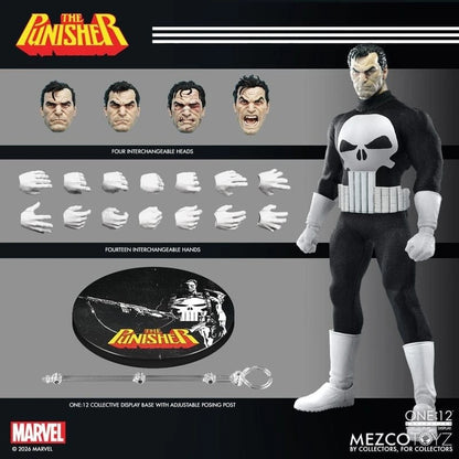Marvel Comics One:12 Collective figurine 1/12 Punisher 17 cm - Image 6