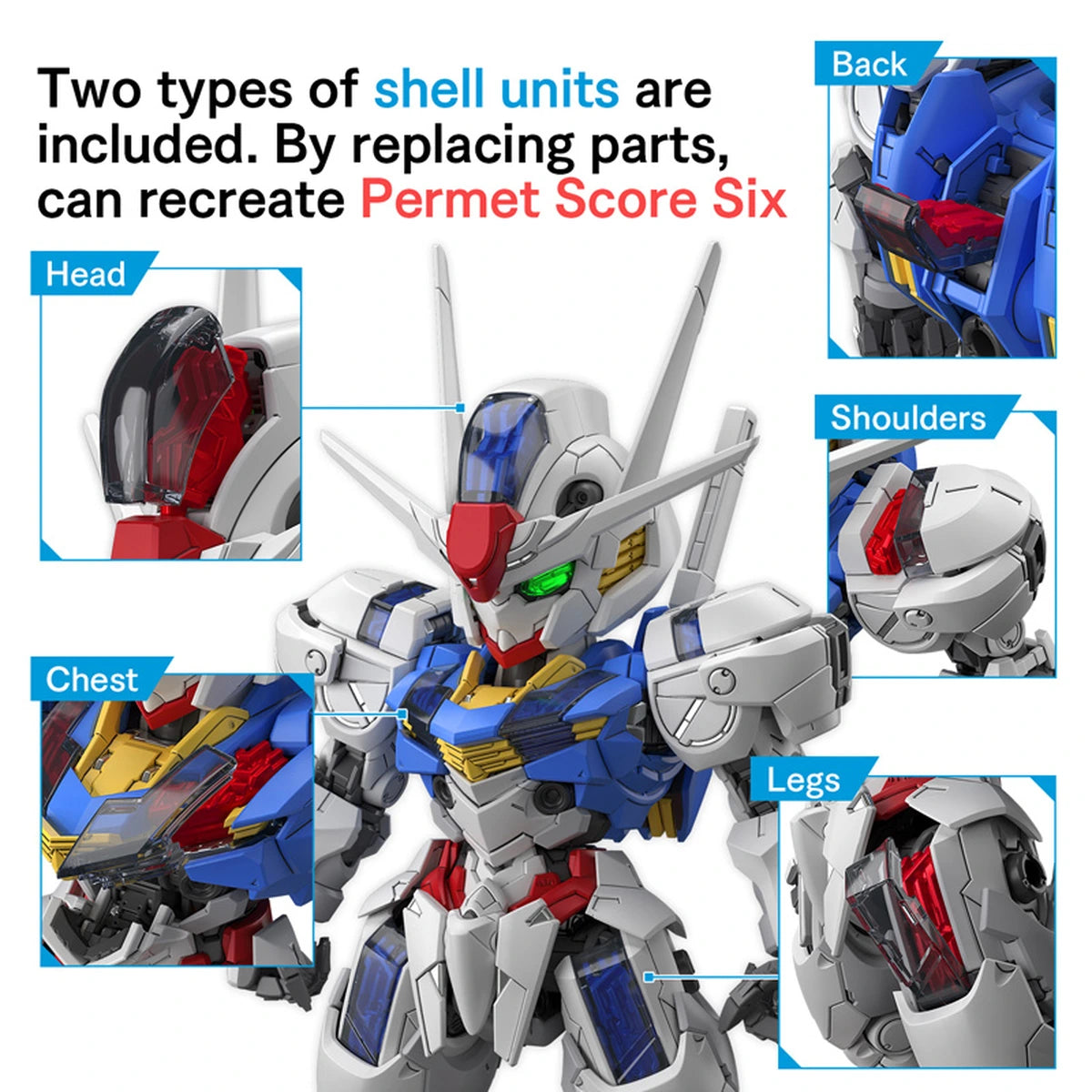 Gundam Gunpla MGSD Gundam Aerial - Image 3