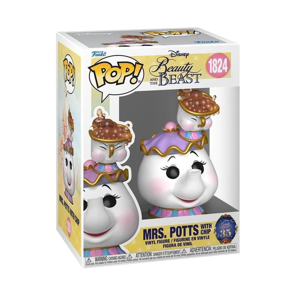 Disney Pop Beauty & The Beast Mrs Potts & Chip - Image 1