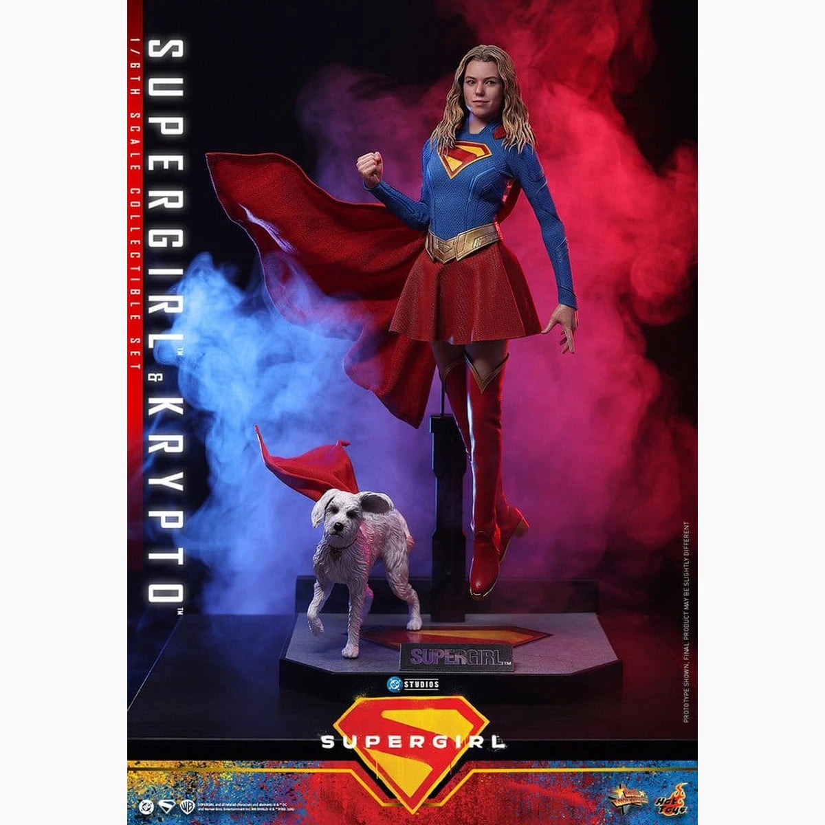 DC Comics Movie Masterpiece set de figurines Supergirl & Krypto 28 cm - Image 3