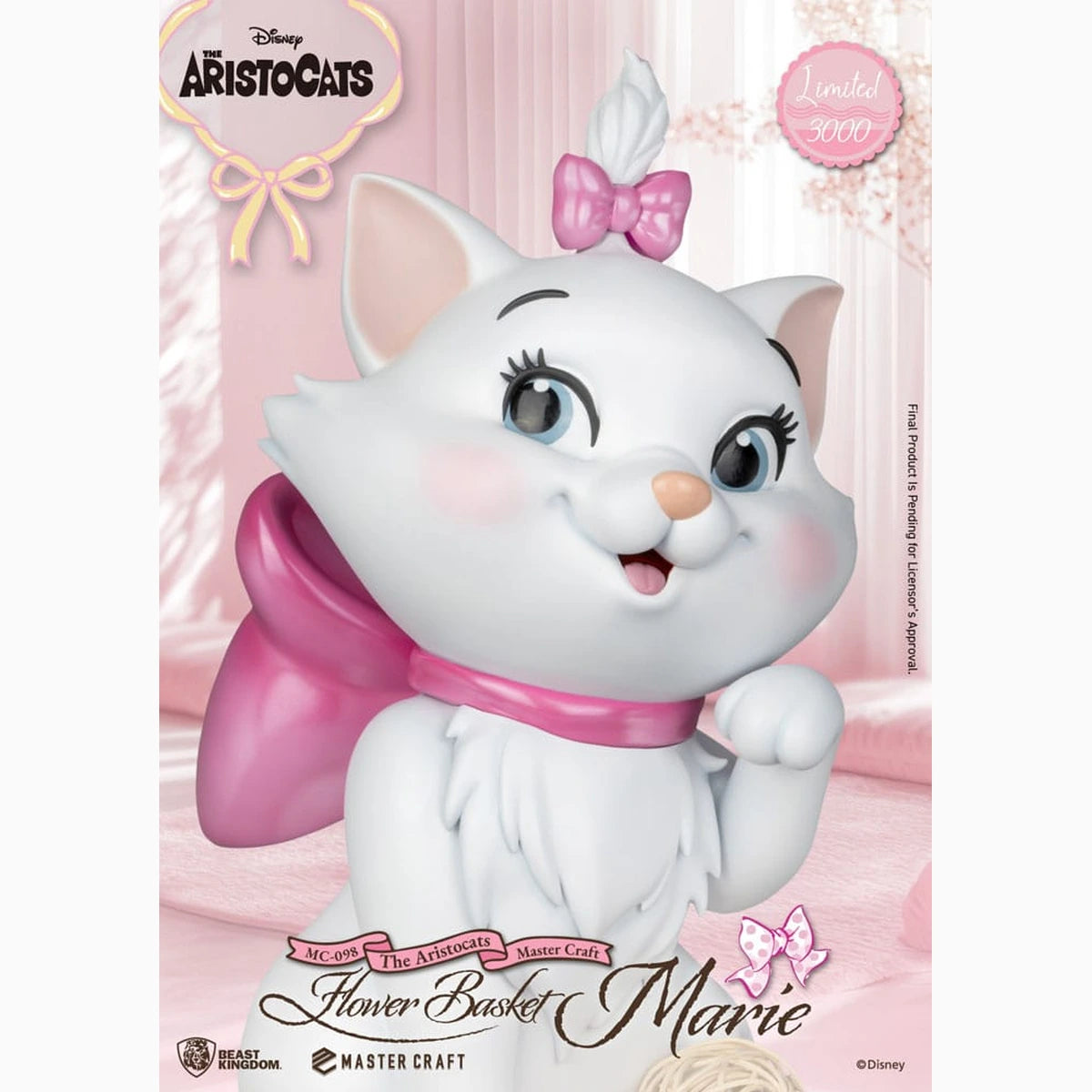 Les Aristochats statuette Master Craft Flower Basket Marie 32 cm - Image 6