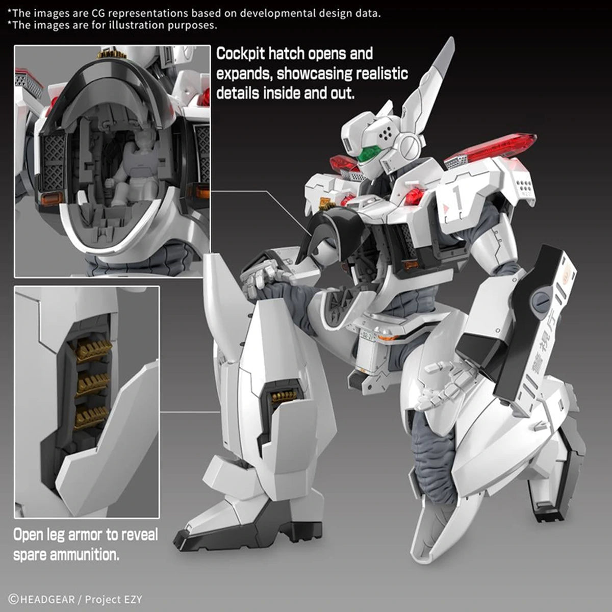 Patlabor RG 1/48 AV-98Plus Ingram Plus - Image 3