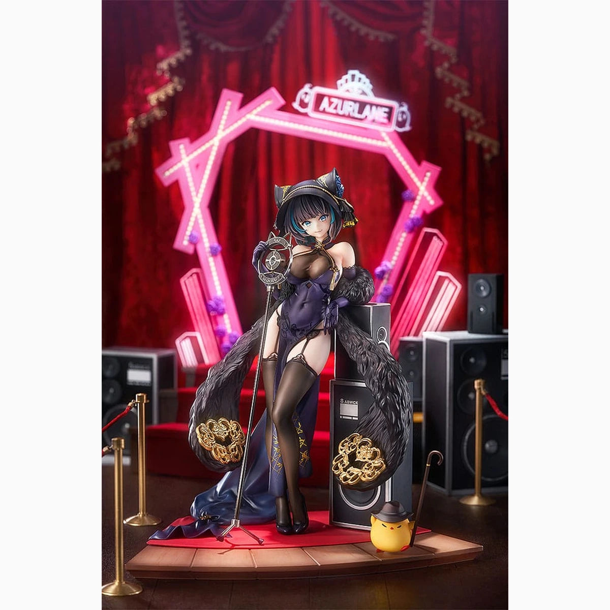 Azur Lane statuette 1/7 Cheshire: Cait Sith Crooner Ver. 24 cm - Image 5
