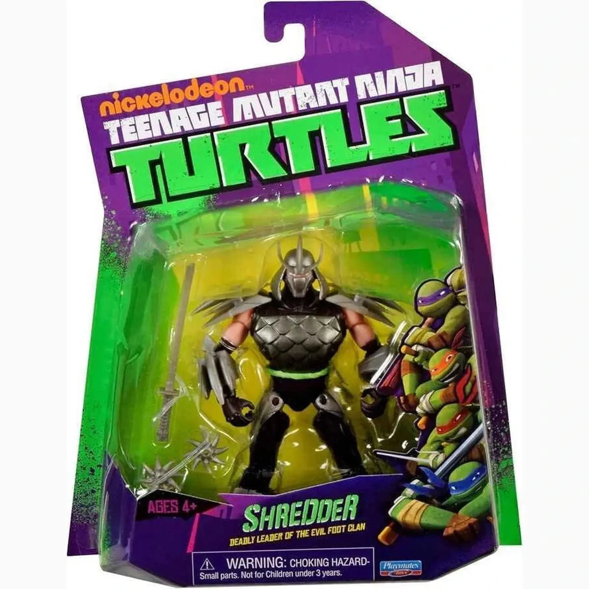 Teenage Mutant Ninja Turtles World of TMNT figurine Shredder 11 cm - Image 1