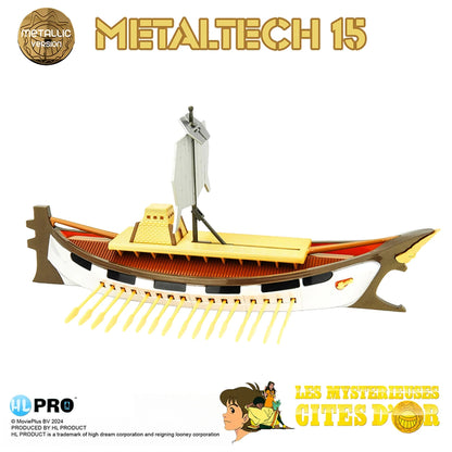 Les Mysterieuses Cites D'Or Metaltech 15 Solaris Metallic Boite Fr - Image 1