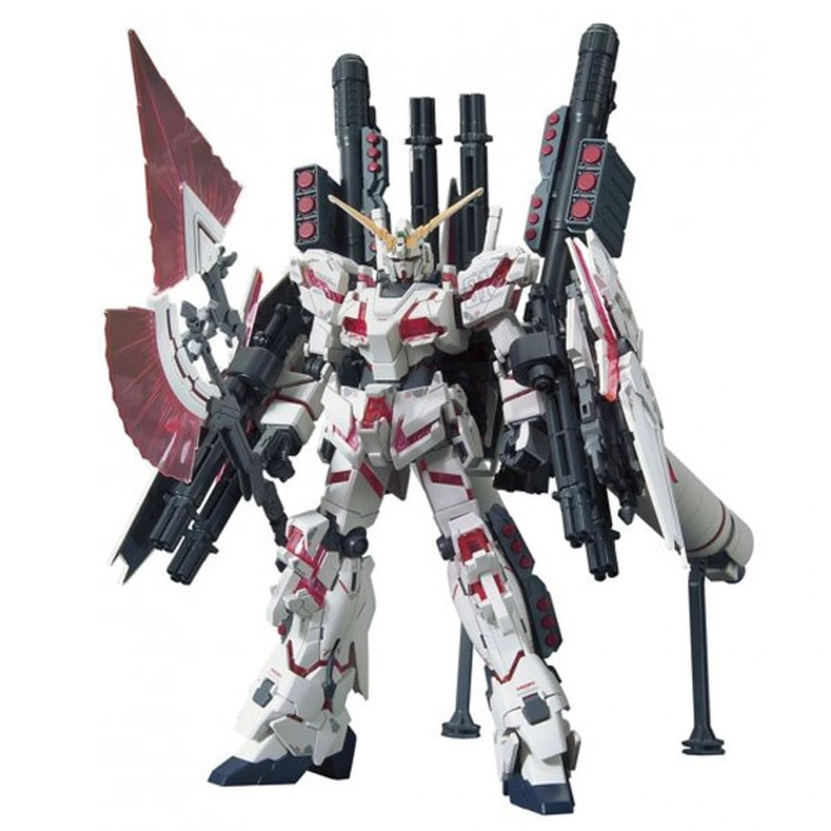 Gundam Gunpla HG 1/144 199 Full Armor Unicorn Destroy Mode Red Ver - Image 1