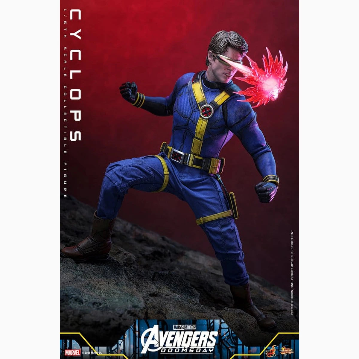 Avengers: Doomsday Movie Masterpiece figurine 1/6 Cyclops 30 cm - Image 6