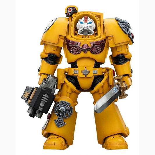Warhammer 40,000 figurine Imperial Fists Terminator 1 with Power Sword and Storm Bolter 14 cm - Image 1