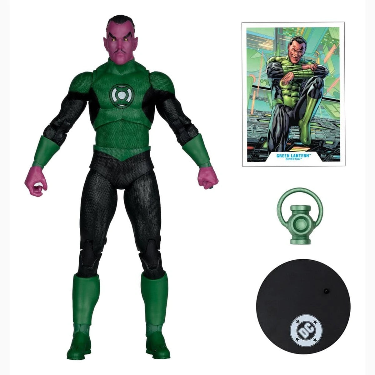 DC Multiverse figurine Green Lantern Sinestro (Green Lantern Corps 1) 18 cm - Image 2