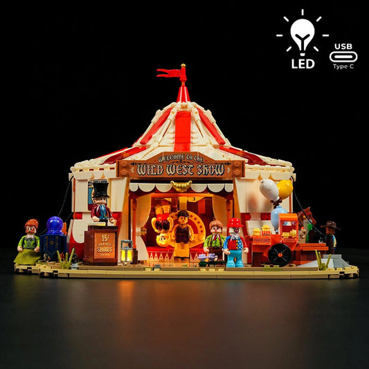 Lumibricks The Old West 14010 Traveling Circus - Image 1