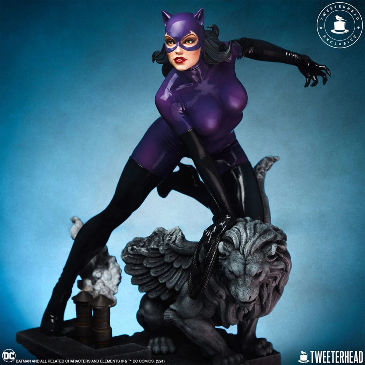 DC Comics statuette 1/6 Catwoman (Purple Edition) 35 cm - Image 3