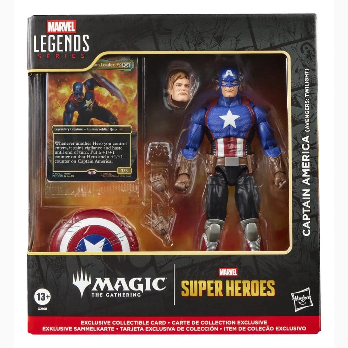 Magic The Gathering: Marvel Super Heroes Marvel Legends figurine Captain America (Avengers: Twilight) 15 cm - Image 6