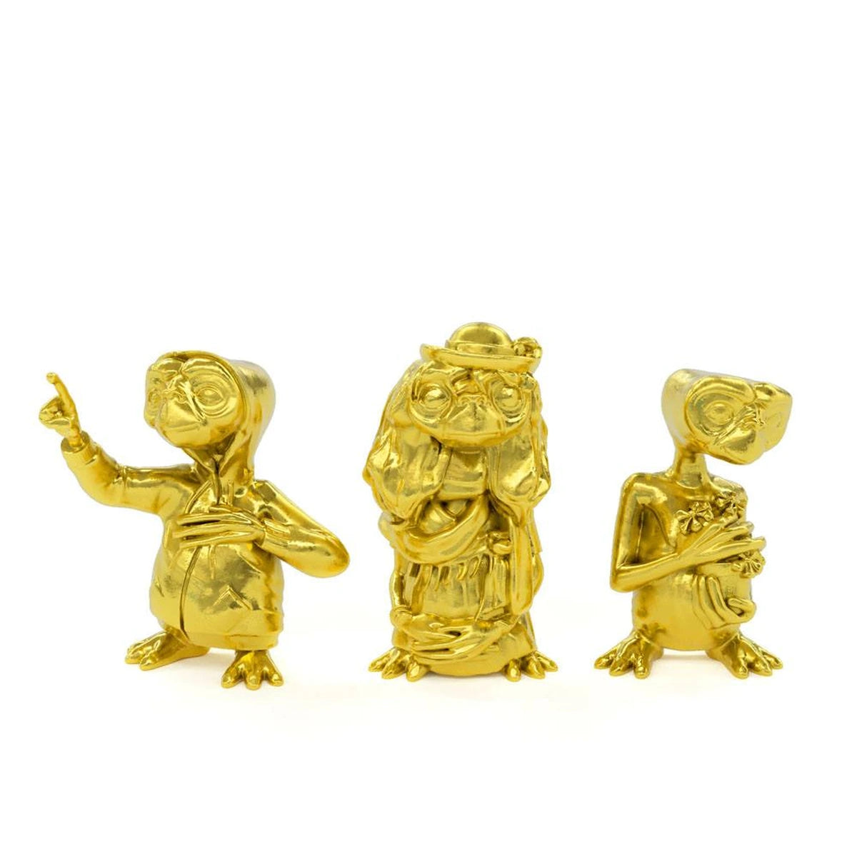 E.T. l´extra-terrestre pack 3 mini figurines Collector's Set Golden Edition 5 cm - Image 4