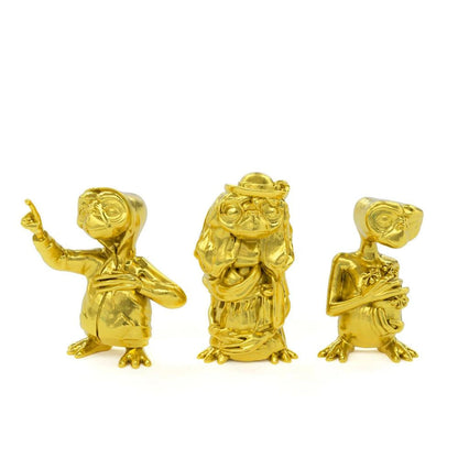 E.T. l´extra-terrestre pack 3 mini figurines Collector's Set Golden Edition 5 cm - Image 4