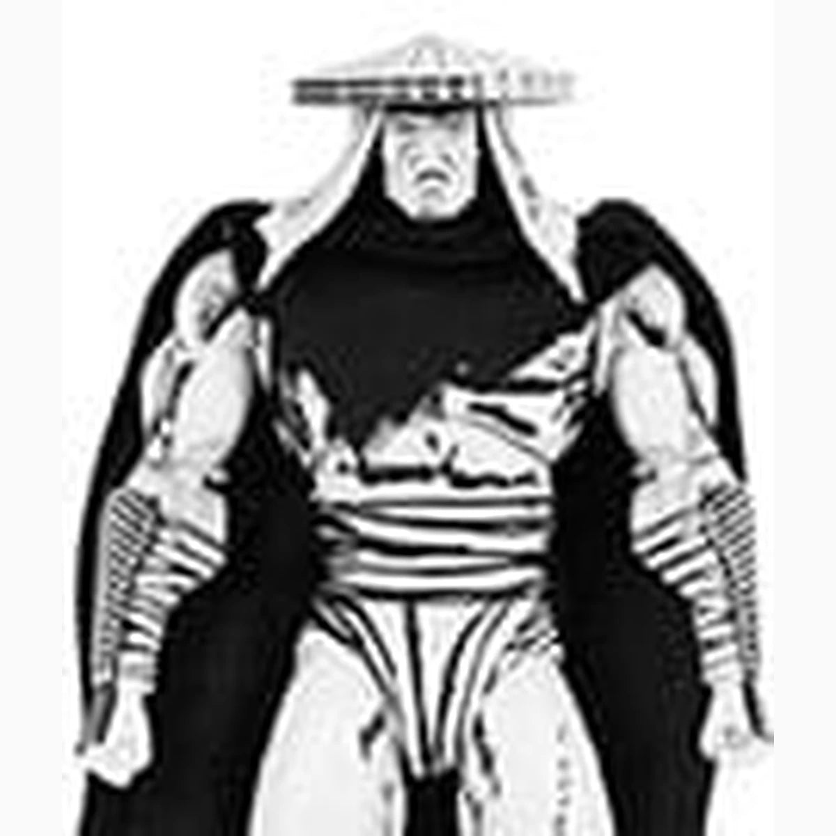 Teenage Mutant Ninja Turtles figurine Foot Assassin Black and White 18 cm - Image 2