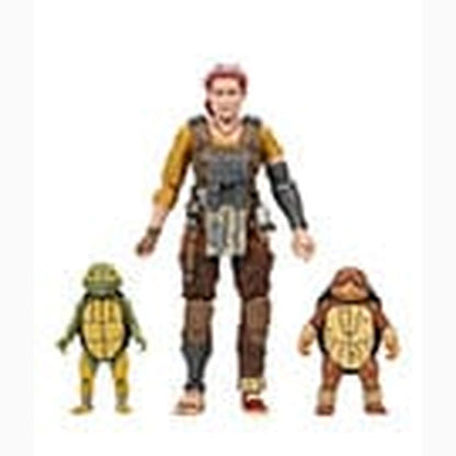 Tortues Ninja (The Last Ronin The Lost Years) figurine Synja Grammy April with Baby Yi & Moja 18 cm - Image 2