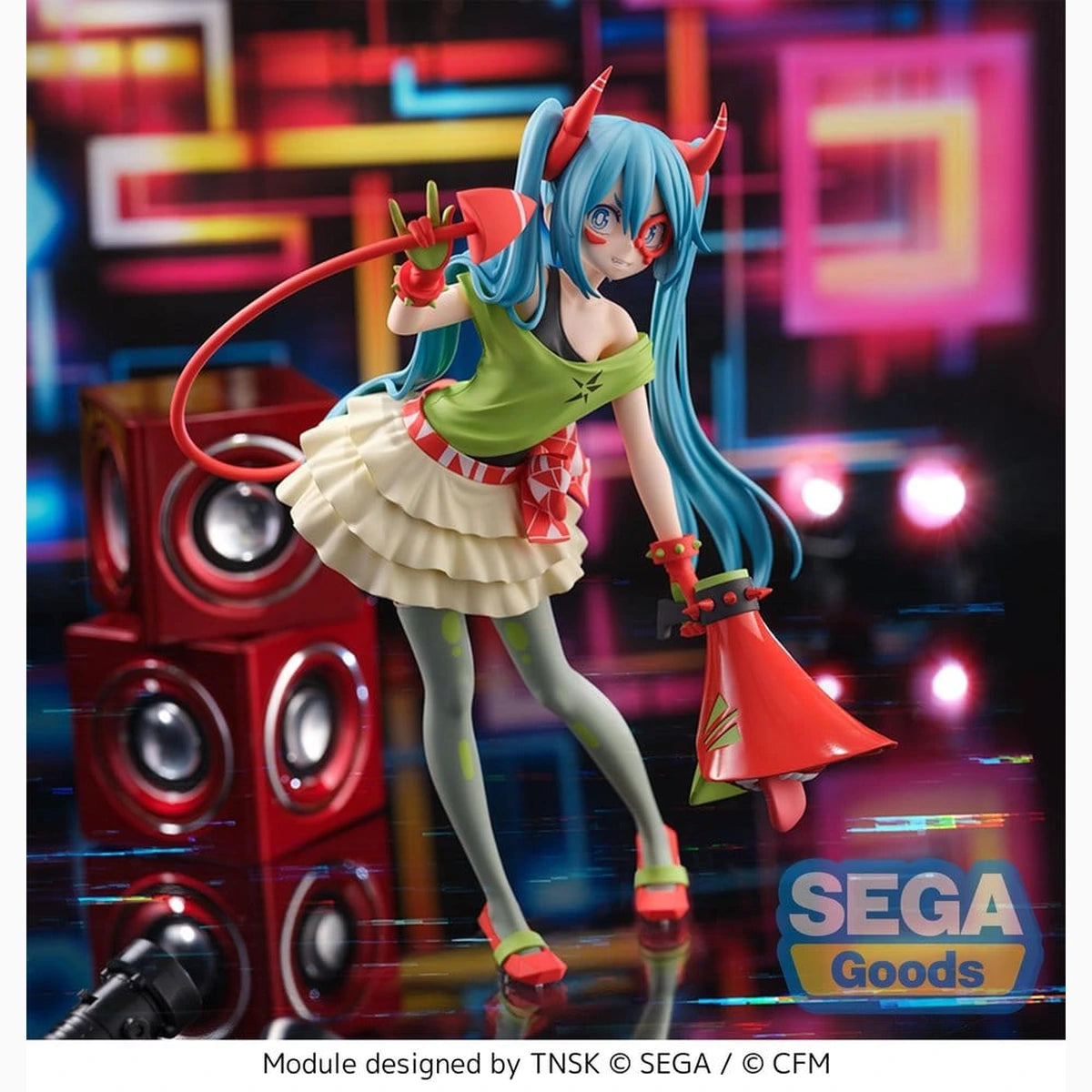 Hatsune Miku Project DIVA X FIGURIZMa figurine PVC Hatsune Miku DE:MONSTAR T.R. 22 cm - Image 3
