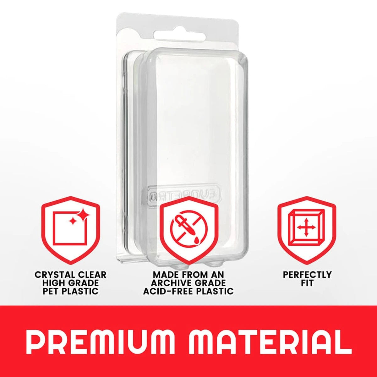 Pack 35 boîtes de protection Clamshell en PET pour figurines articulées XL - Image 4