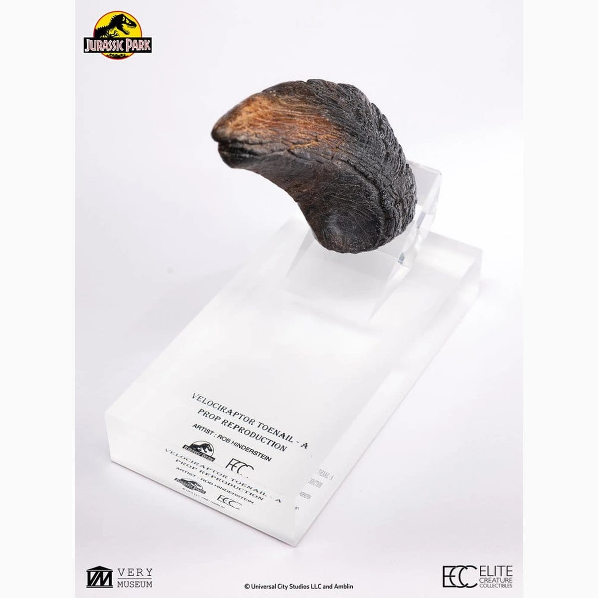 Jurassic Park 1/1 réplique Velociraptor Toenail Type A 11 cm - Image 4