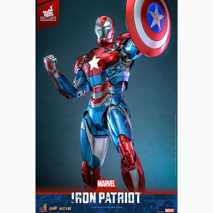 Marvel figurine Comic Masterpiece Diecast 1/6 Iron Patriot Hot Toys Exclusive 32 cm - Image 4