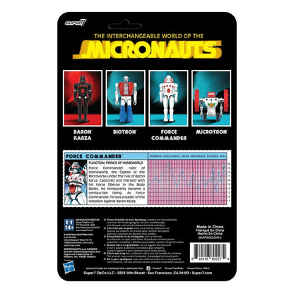 Micronauts figurine ReAction+ Force Commander 9 cm - Image 4