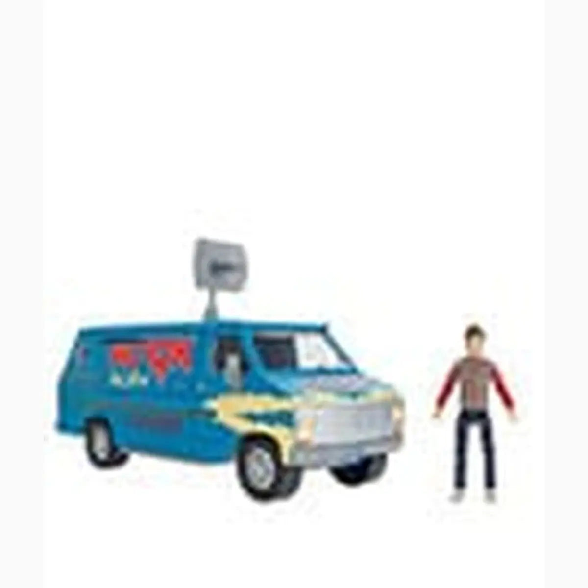 Stranger Things World Of Figure & Vehicle véhicule con figurine The Squawk van Playset with Steve - Image 2