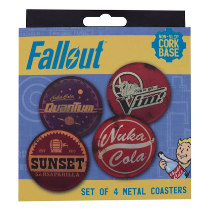 Fallout pack 4 sous-verres Metal Drinks - Image 6