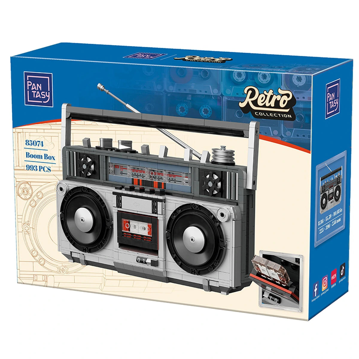 Retro Collection Pantasy 85074 Boombox - Image 2