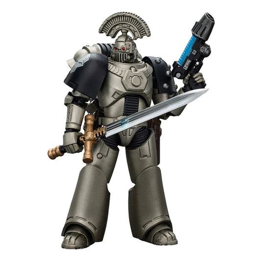 Warhammer The Horus Heresy figurine 1/18 lron Warriors MKVI Tactical Sergeant with Power Sword and Plasma Pistol 12 cm - Image 1